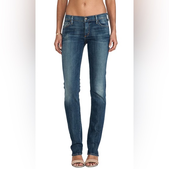 Citizens of Humanity (COH) | Ava Low Rise Straight Leg Jeans - Picture 1 of 8